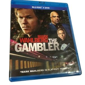 🎰 7 MOVIES/$50 🎰 The Gambler Blu-ray & DVD | Mark Wahlberg Thriller | Like New